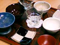 「秋保お膳」器の試作品発表会の様子